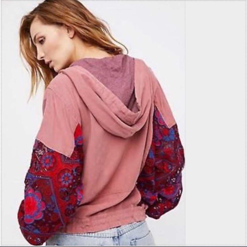 Free People Magpie crochet Lace Jacket NWT - Picture 3 of 7